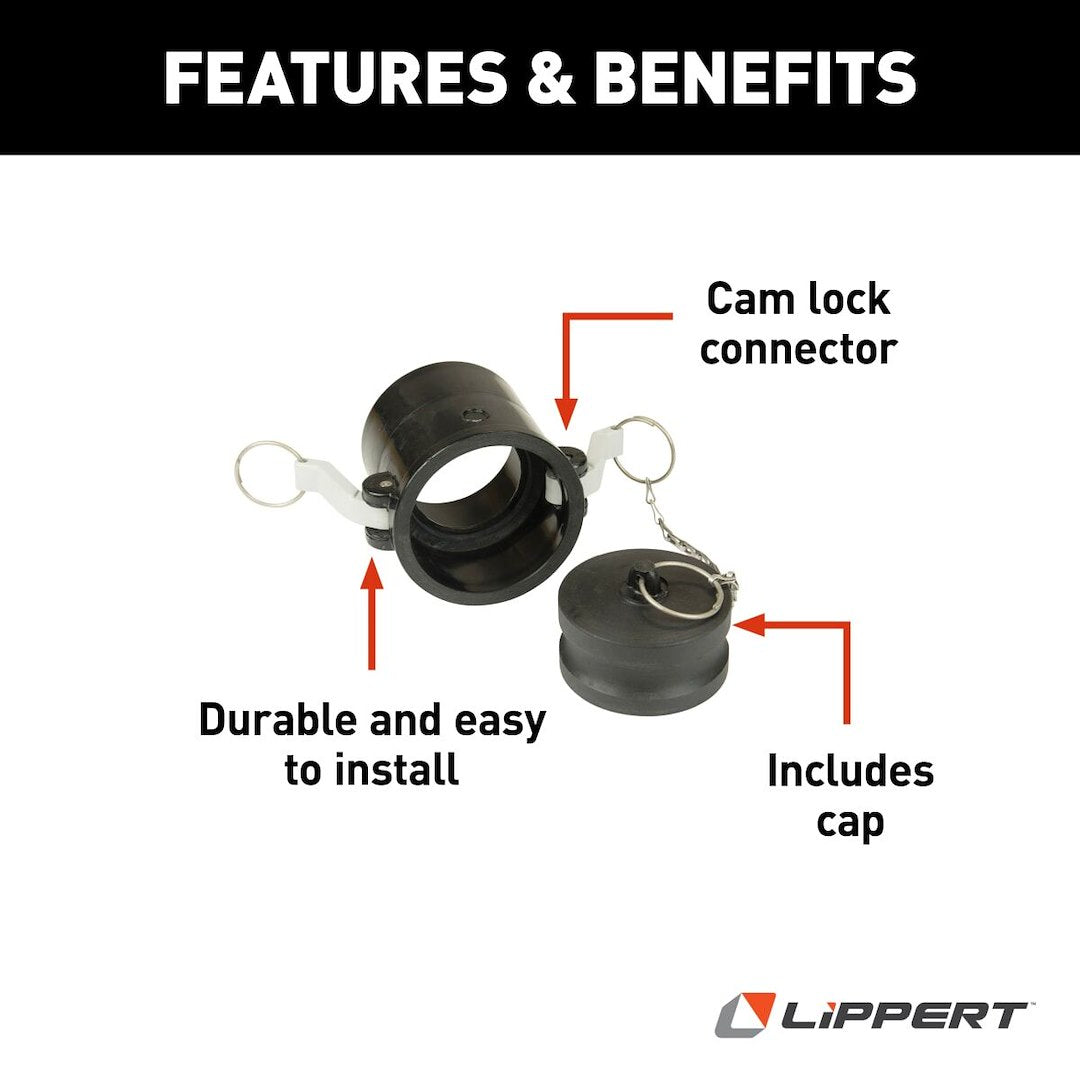 Lippert Components 360578 Sewer Hose Connector - image 4