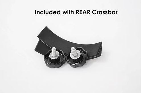 Exposed Racks 8-00-9703-BK 39-7/8-Inch Black Rear Crossbar