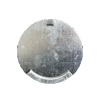 Suburban 050733 4-Inch Furnace Duct Cover Plate for RV Furnaces