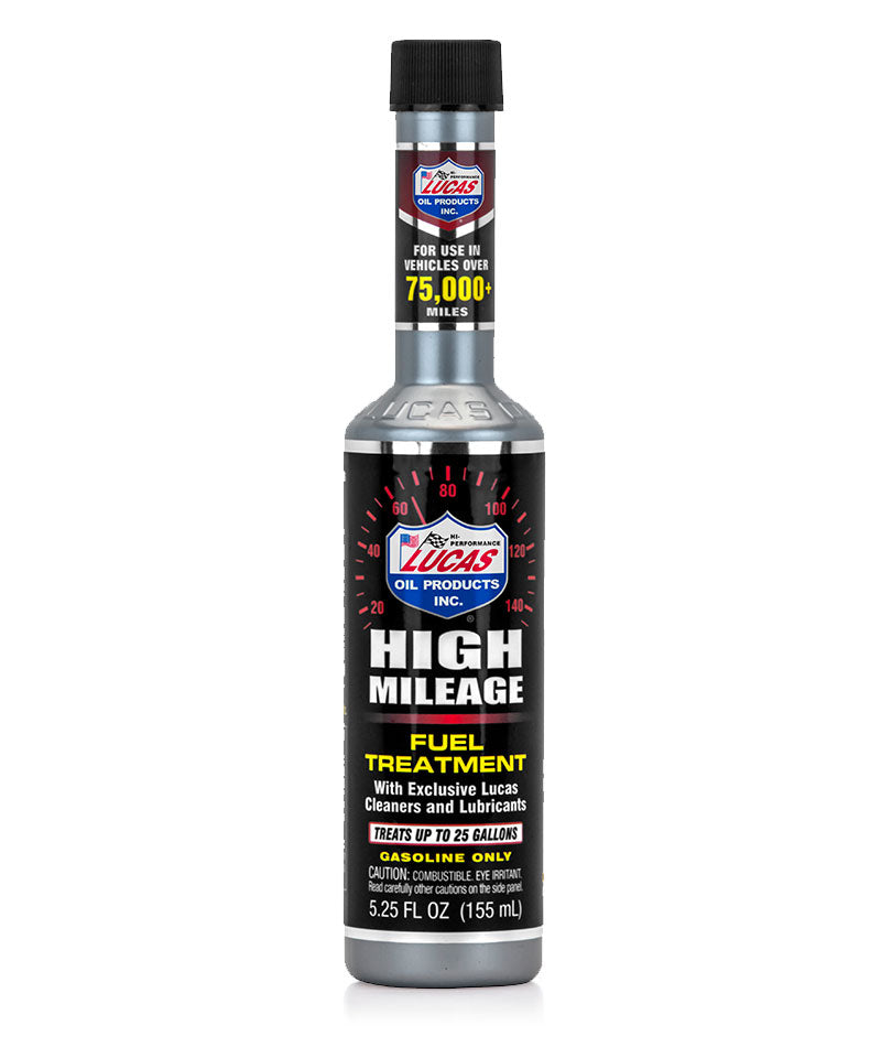 Lucas Oil 10977 High-Mileage Gasoline Fuel Treatment