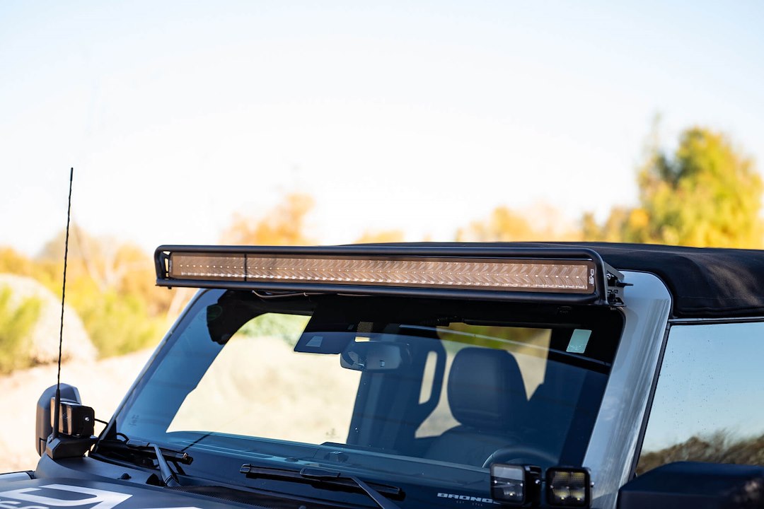 DV8 Offroad LBBR-01 Straight LED Light-Bar Mount Kit