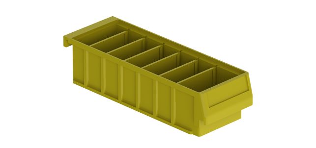 Holman 40331 Plastic Shelf Bin