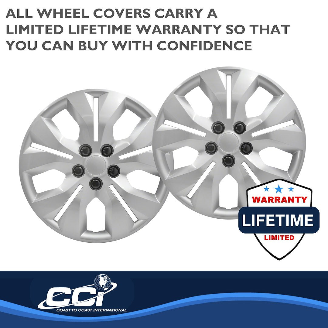 Coast To Coast 46716S Cruze Silver Split-Spoke Covers - image 3