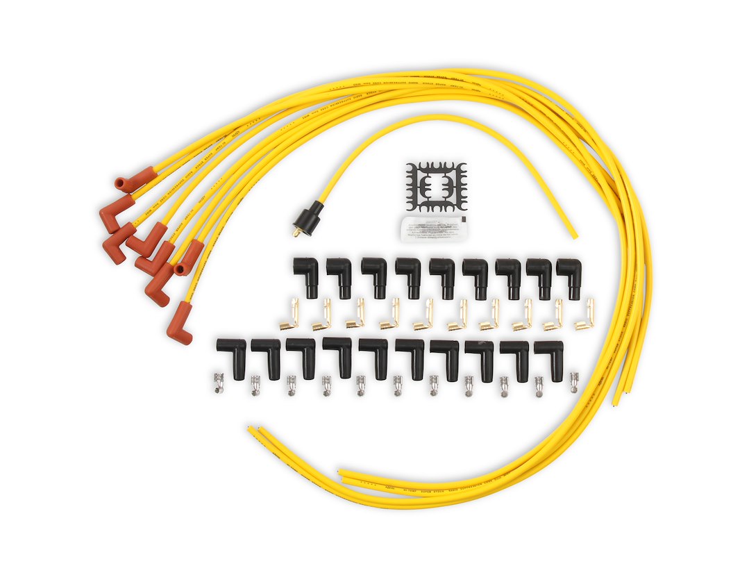 ACCEL Ignition Super Stock 4000 Series Male Spark Plug Wire Set 4041 - image 2