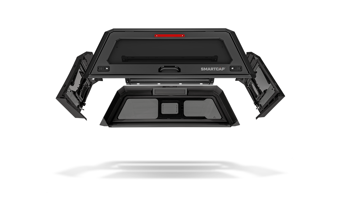 SmartCap EV0315-MB SA Truck Cap for 2017-2022 F-250/F-350