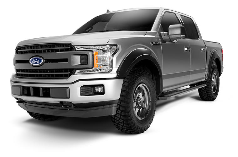 Bushwacker 20147-02 Extend-A-Fender Two-Piece Flare Set