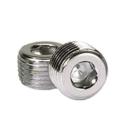 Moroso Performance 39153 Chrome-Plated Steel Pipe Plugs