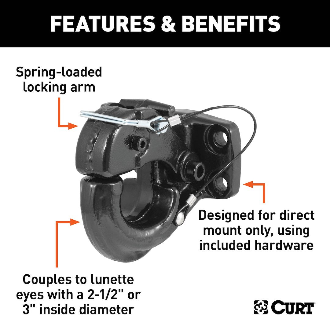 Curt 48231 Pintle Hook - image 3