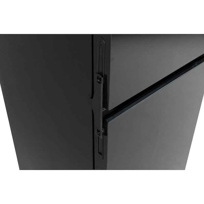Everchill 10.7 Cu Ft 12V RV Refrigerator with Freezer, Digital Control, Black