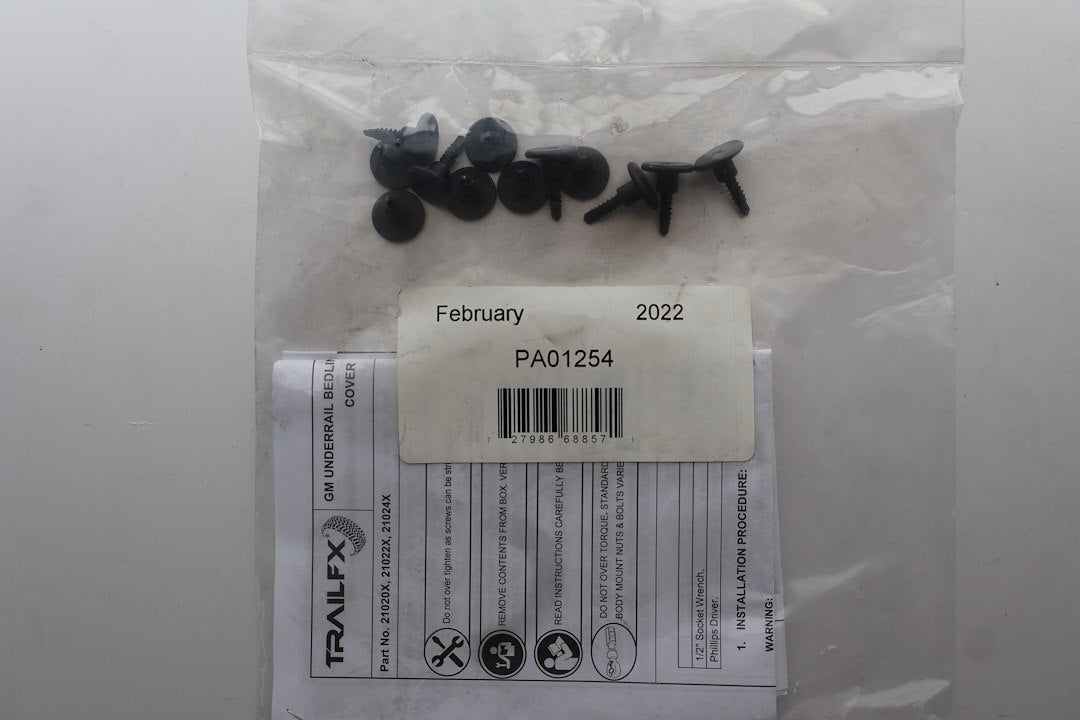 Penda PA01254 GM Bed-Liner Hardware Kit