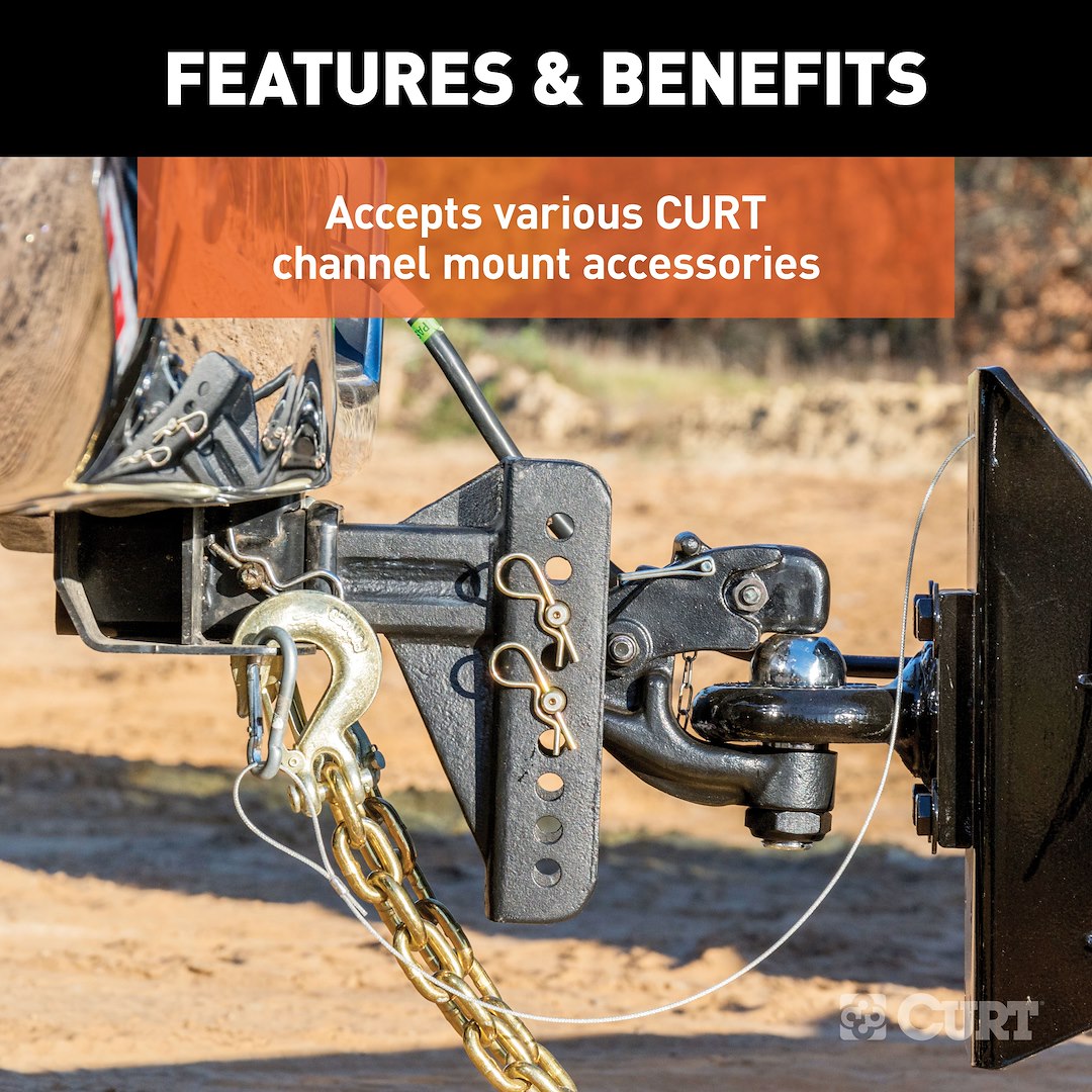 Curt 45902 Trailer Hitch Ball Mount - image 7