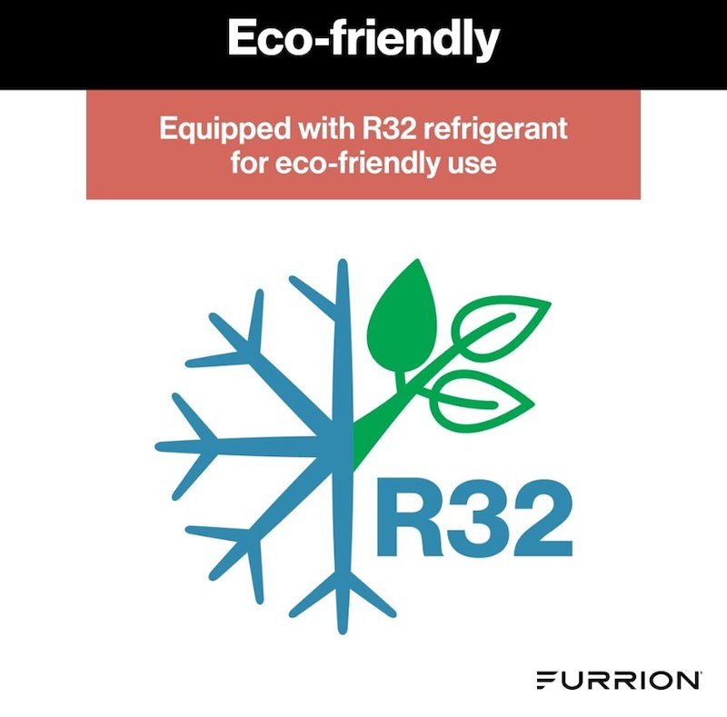 Furrion 2025008214 Chill Cube 18K Climatiseur de VR blanc avec pompe à chaleur