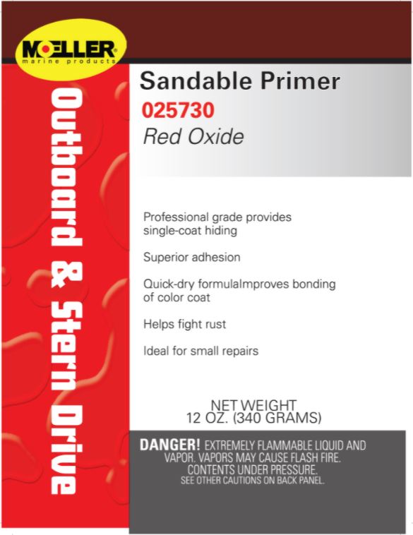 MOELLER Marine Products Paint Primer (025730) – Unit Size: 12 Ounce