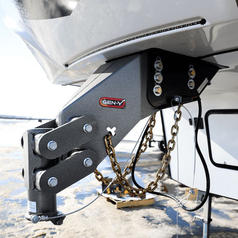 Gen-Y Hitch EXECUTIVE Torsion-Flex Gooseneck Coupler 30K – GH-8076AL