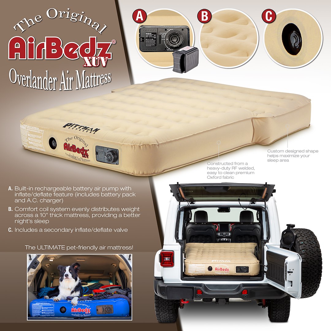 Airbedz By Pittman Outdoors Ppi-Tan_Xuv Rear Seat Air Mattress - image 9