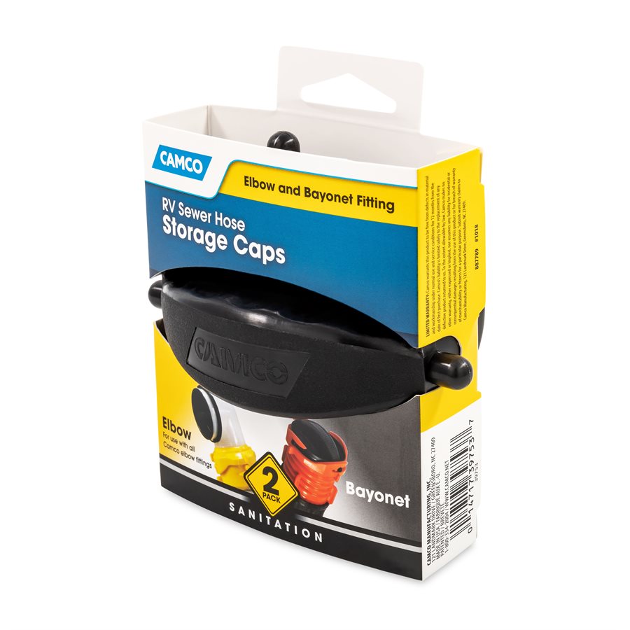 Camco Sewer Cap (39753) – Material: Plastic