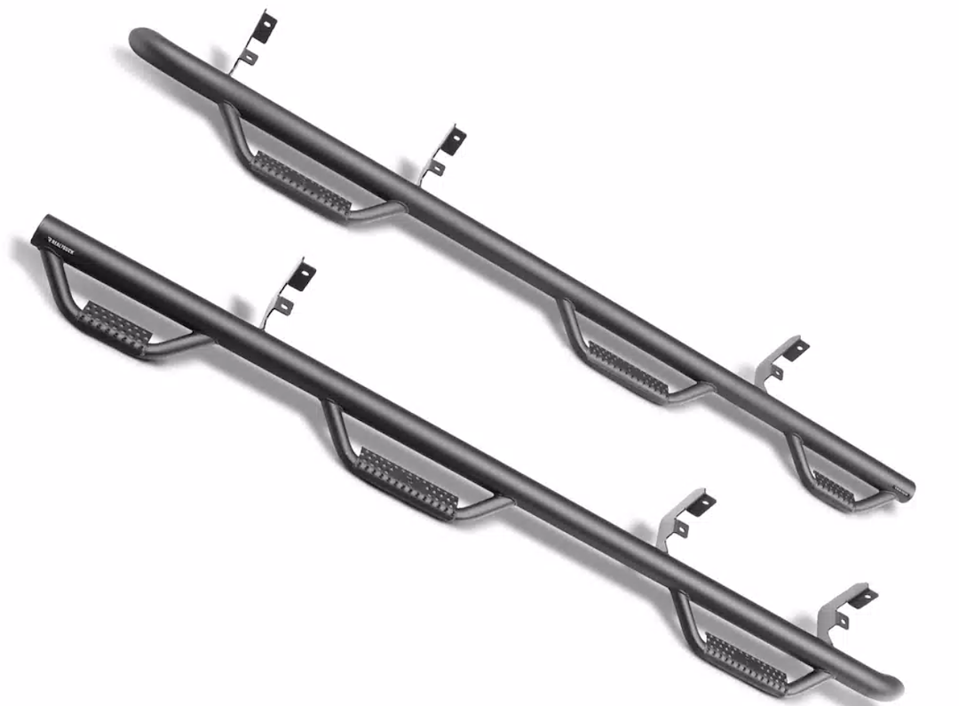 N-Fab T2282CC-TX Textured Black Wheel-to-Wheel Nerf Bar