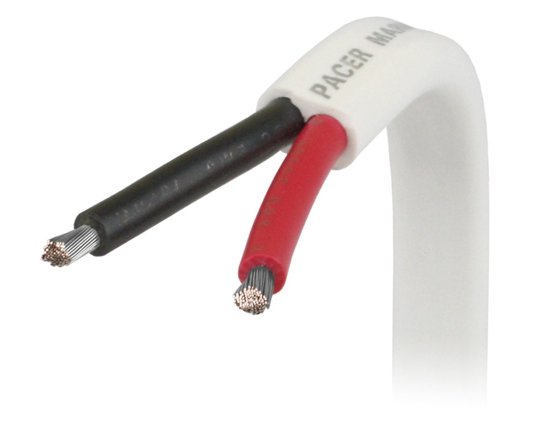 Pacer Marine W8/2dc-100 Flexible Duplex Boat Cable