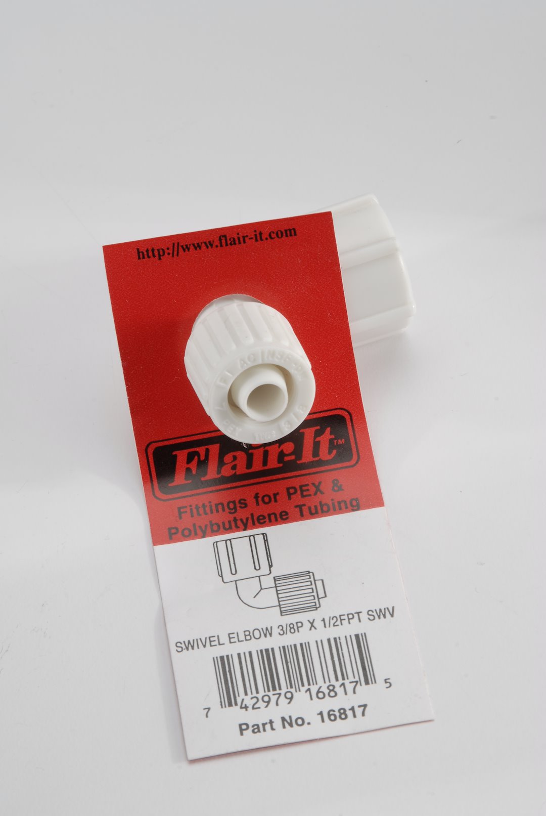 Elkhart Supply Flair-it Elbow Fresh Water Fitting (16817)