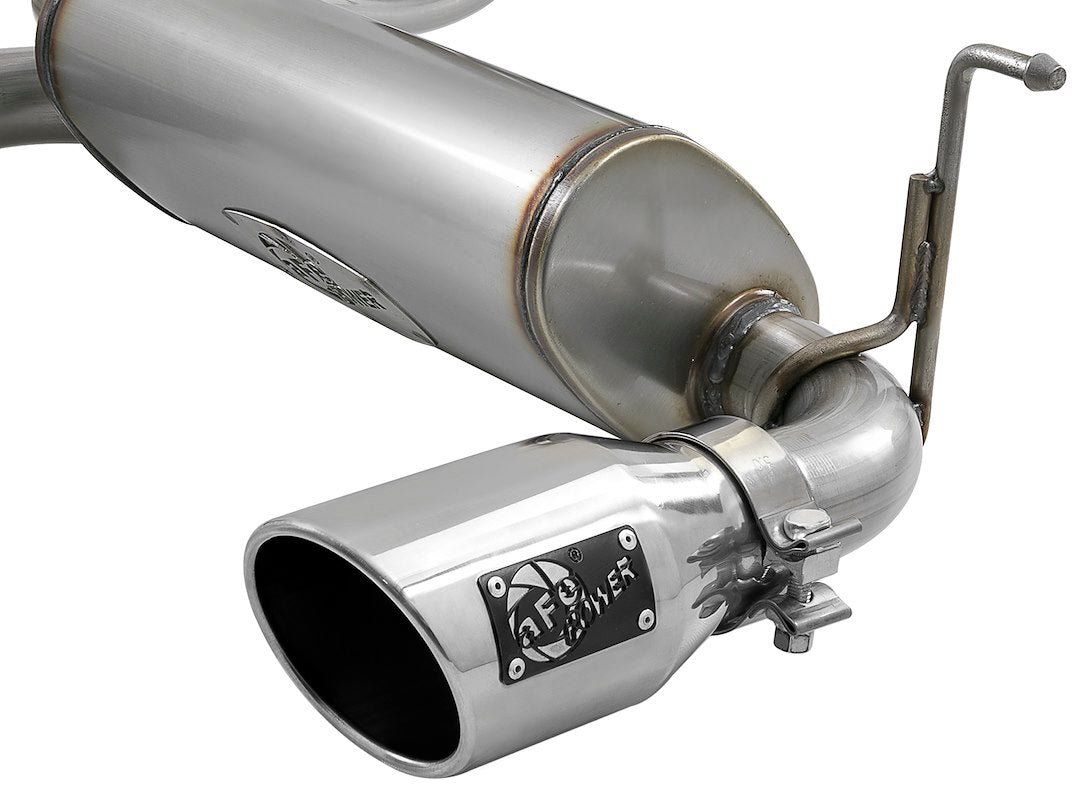 Advanced FLOW Engineering Rebel Cat-Back System Single Dual Exhaust System Kit 49-48066-P - image 2