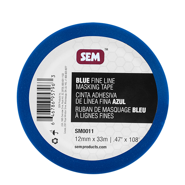 SEM SM0011 Blue Fine-Line Masking Tape