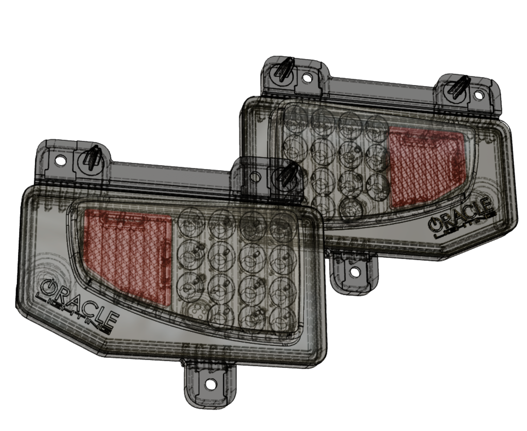 Oracle Lighting 5881-504 Gladiator JT Rear Bumper LED Backup Light