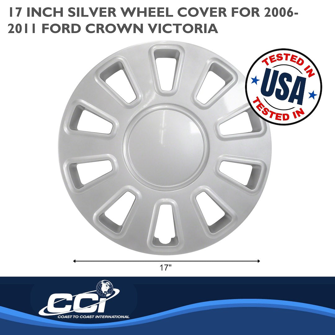 Coast To Coast 43317S Crown Victoria 17-Inch Silver Covers - image 2