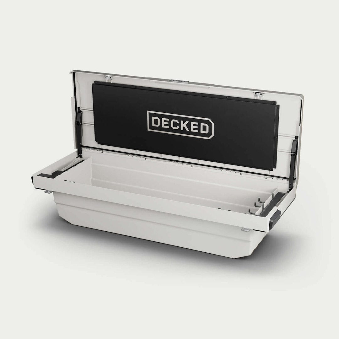 Decked Dtb2-Wht Tool Box 2.0 10.7-Cu-Ft Crossover Box