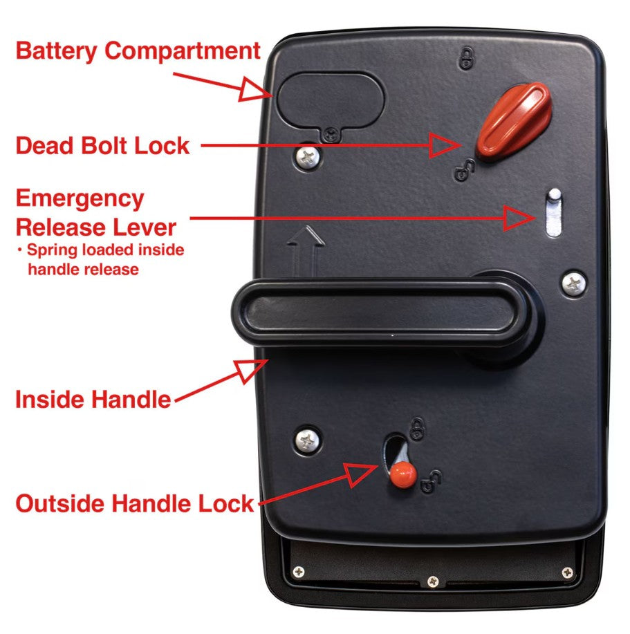 Creative Products MRLBT-42560-2006-1PK Bluetooth Entry Lock - image 6