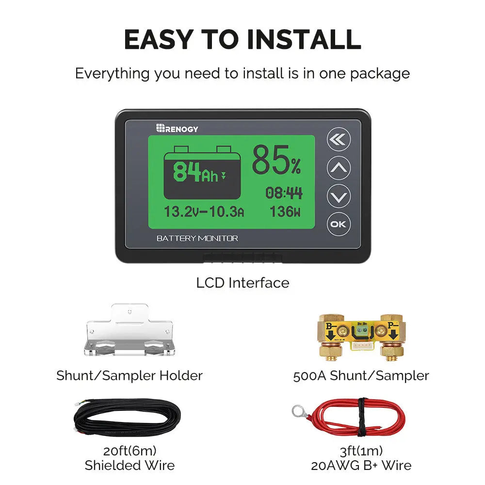 Renogy Rbm500-G3-Us Battery Monitor - image 4