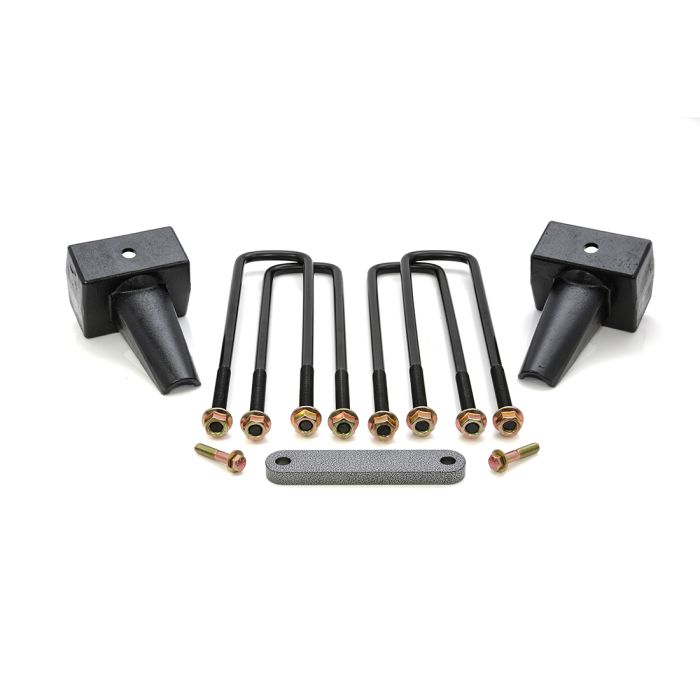 ReadyLift 26-2742 4-Inch Rear Leaf Spring Block Kit