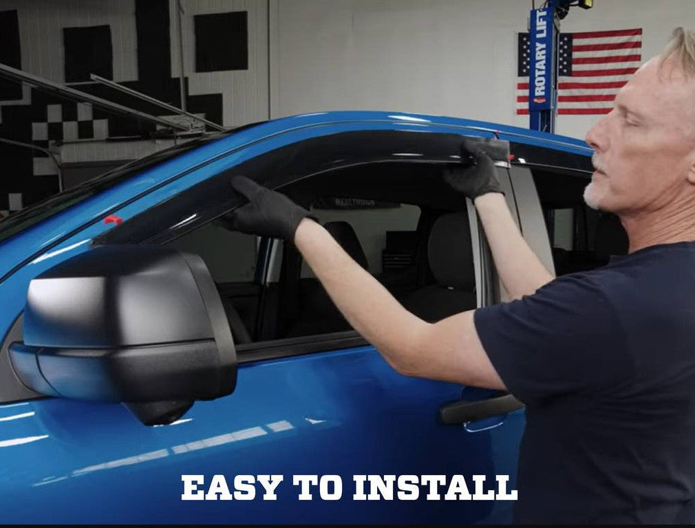 Husky 2854165 Low Profile Ventvisor Window Deflectors