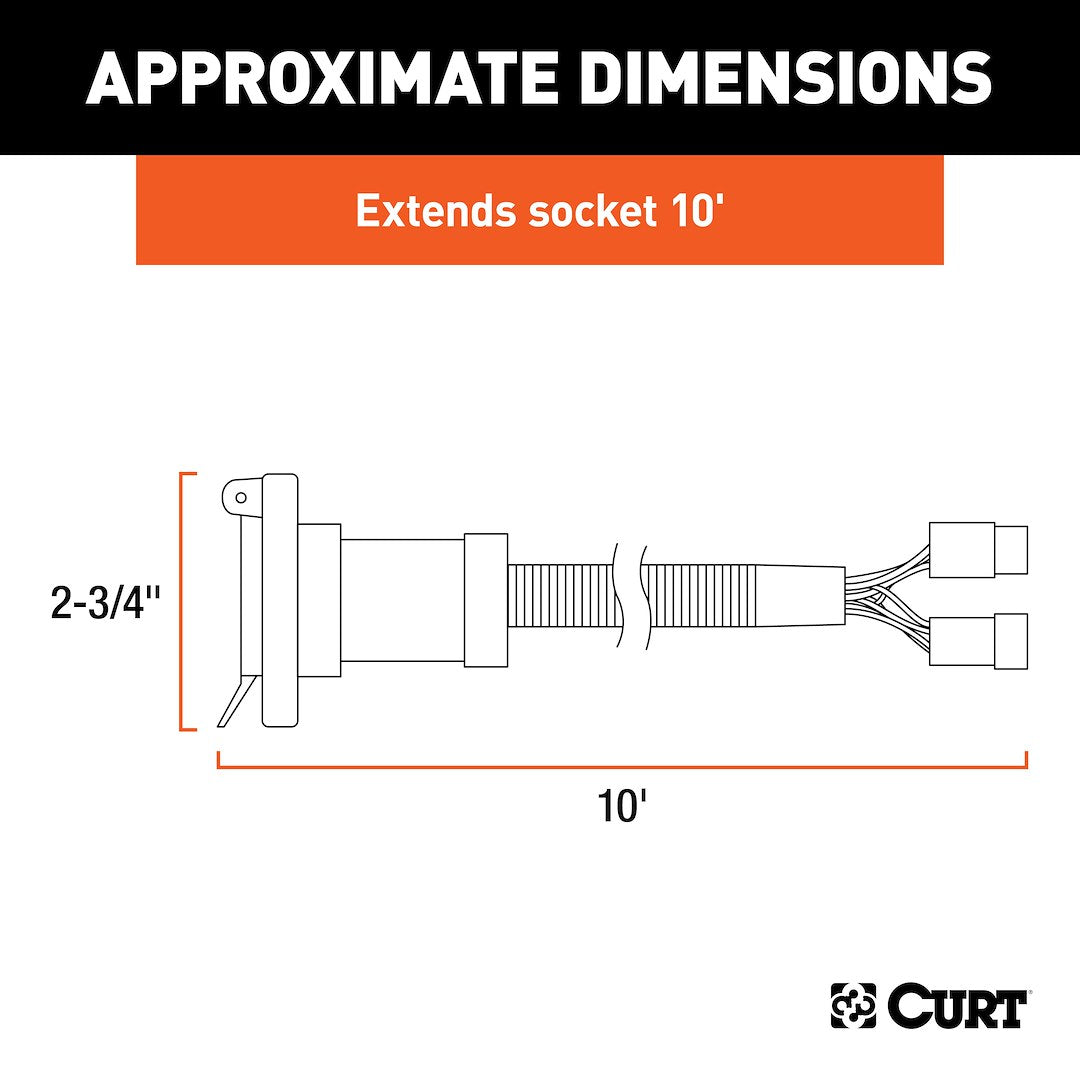 Curt 56001 Trailer Wiring Connector - image 9