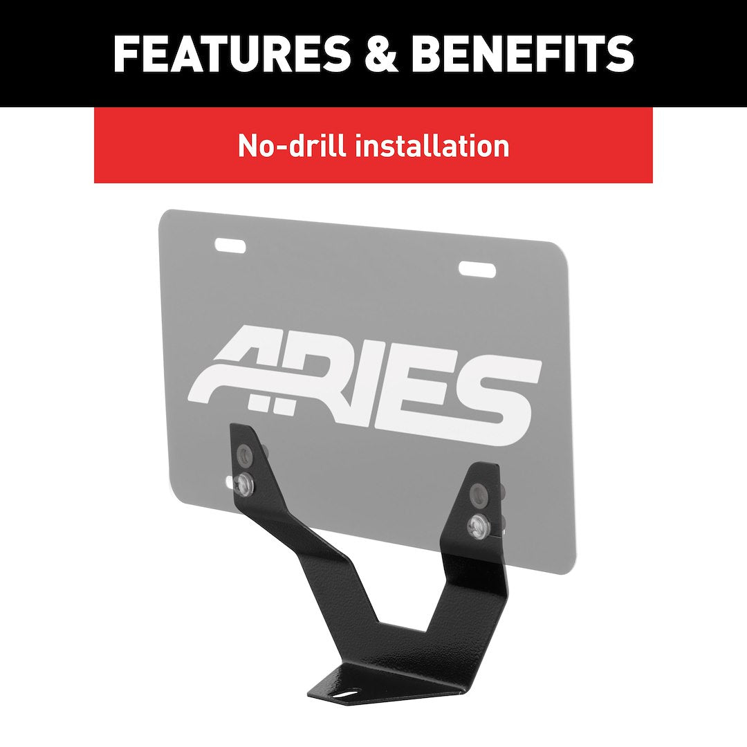 Aries 35-0000 License Plate Bracket - image 6