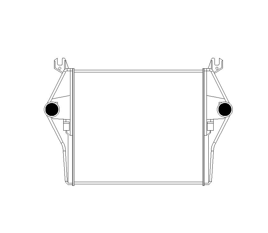 CSF 6072 Ram Aluminum Air-to-Air Intercooler - image 2