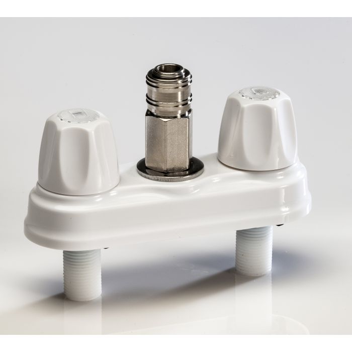 Empire Faucet Crd-Empr-Qdc-W Exterior Spray Port