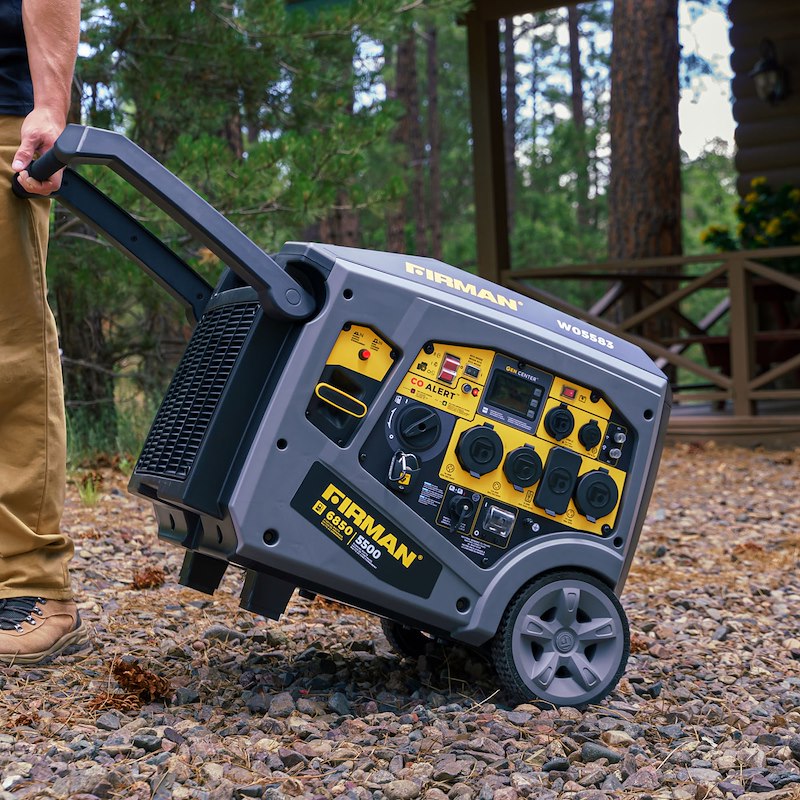 Firman W05583 6850W/5500W Portable Gas Generator with Remote Start