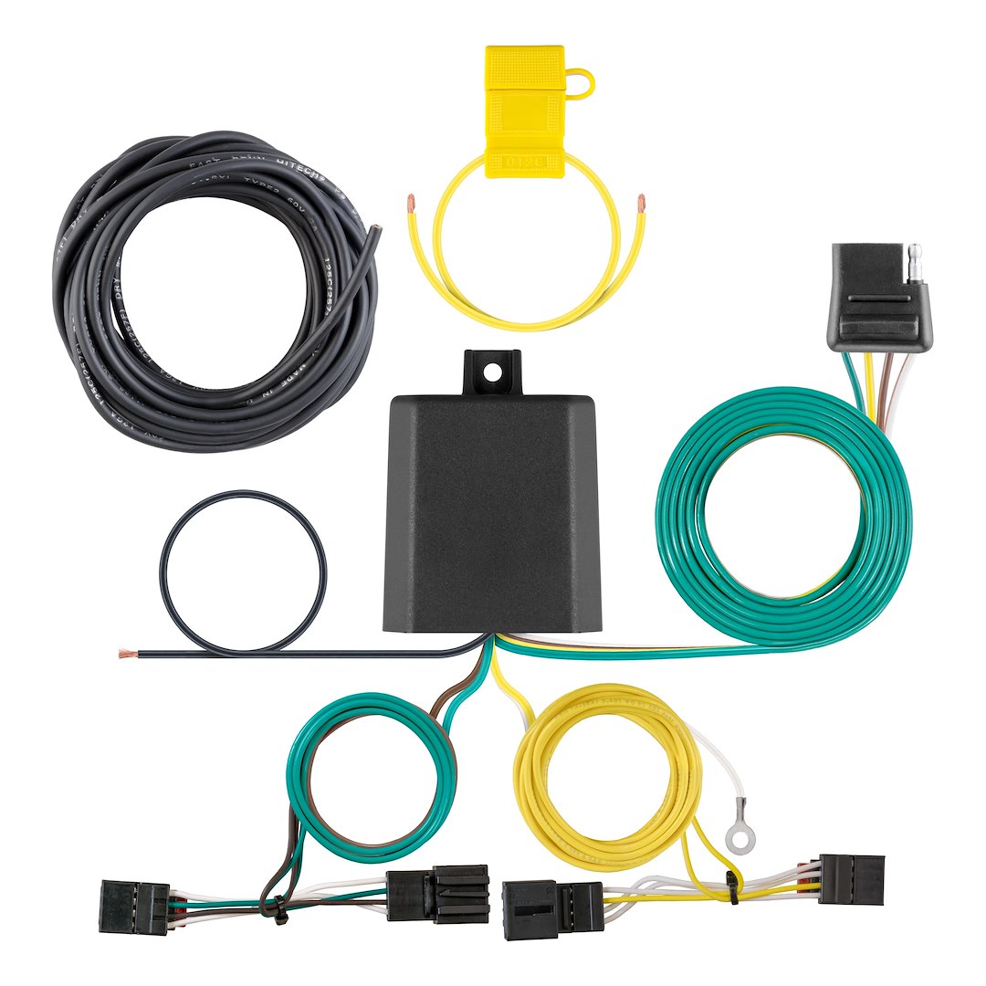 CURT Trailer Wiring Connector (56422) – Color: Blue/ Yellow
