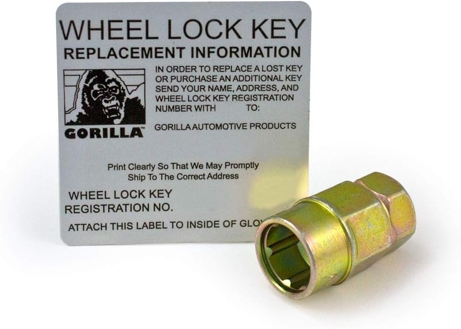 Gorilla 61641 Guard Lock Wheel Locks, 14 mm x 1.50