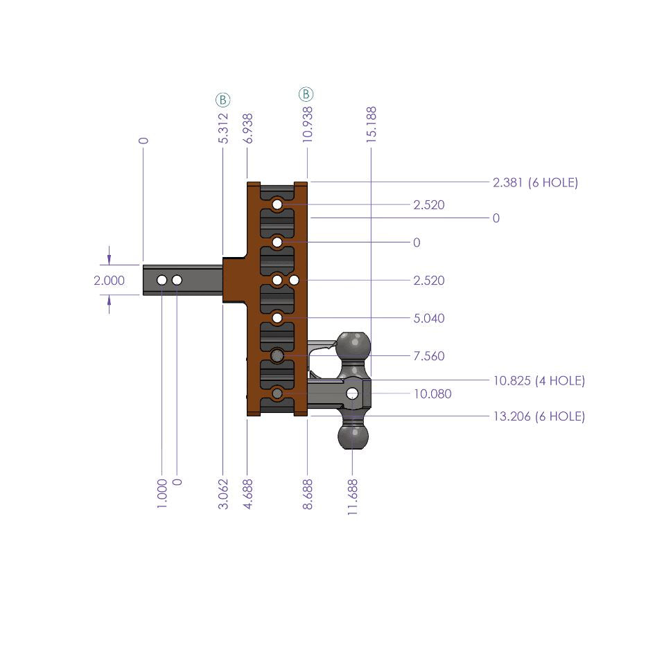 Gen-Y Hitch Gh-224 Trailer Hitch Ball Mount - image 8