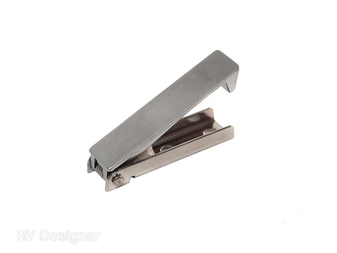 RV Designer RV Baggage Compartments Stainless Steel Square (E215)