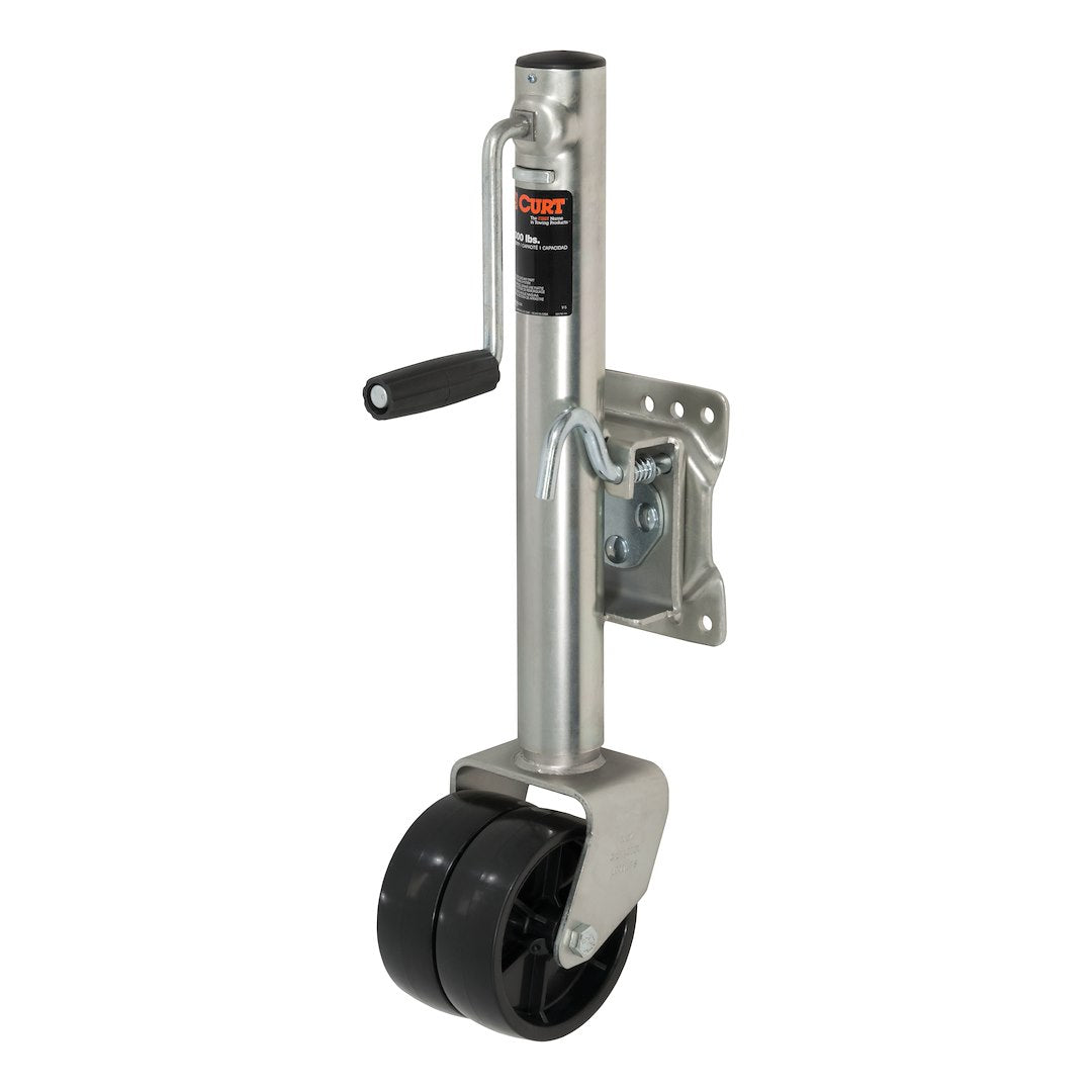 CURT 10 Inch 1500 Pound Trailer Tongue Jack (28156)