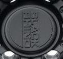 Black Rhino Wheels Gauntlet Series Wheels Wheel Center Cap CCBR46120SB - image 2