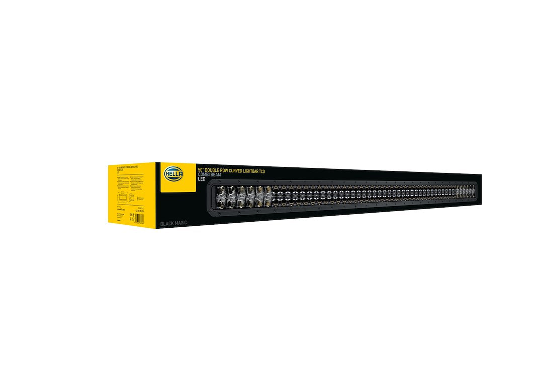 Hella 358197631 Black Magic Tough 50-Inch Curved Light Bar