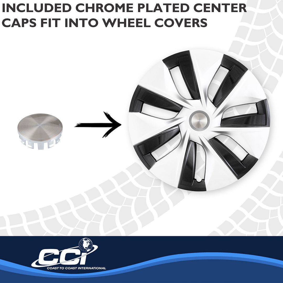 Coast To Coast 56619SC Silver 19-Inch Wheel Covers - image 4