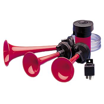 Hella 003001671 12V Three-Trumpet Air Horn