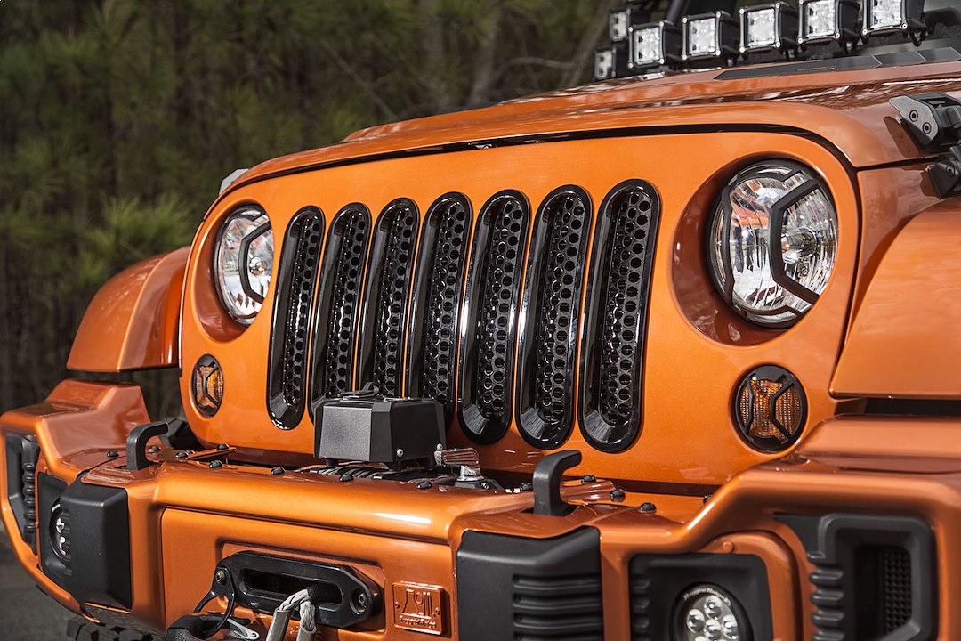 Rugged Ridge 11306.31 Plastic Honeycomb Grille Inserts