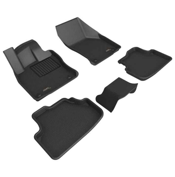 3D Mats KAGU Floor Liners for Volkswagen Golf GTI/Golf R 2021–2023