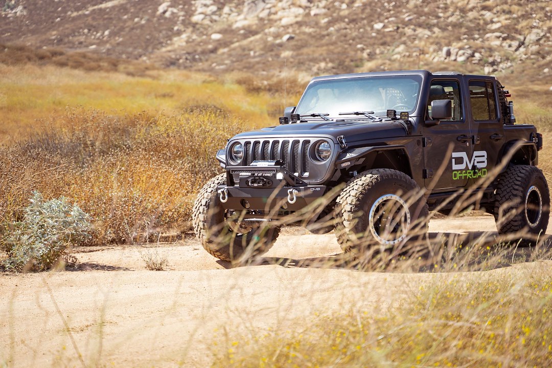 DV8 Offroad FBJL-06 FS-25 Stubby Steel Front Bumper