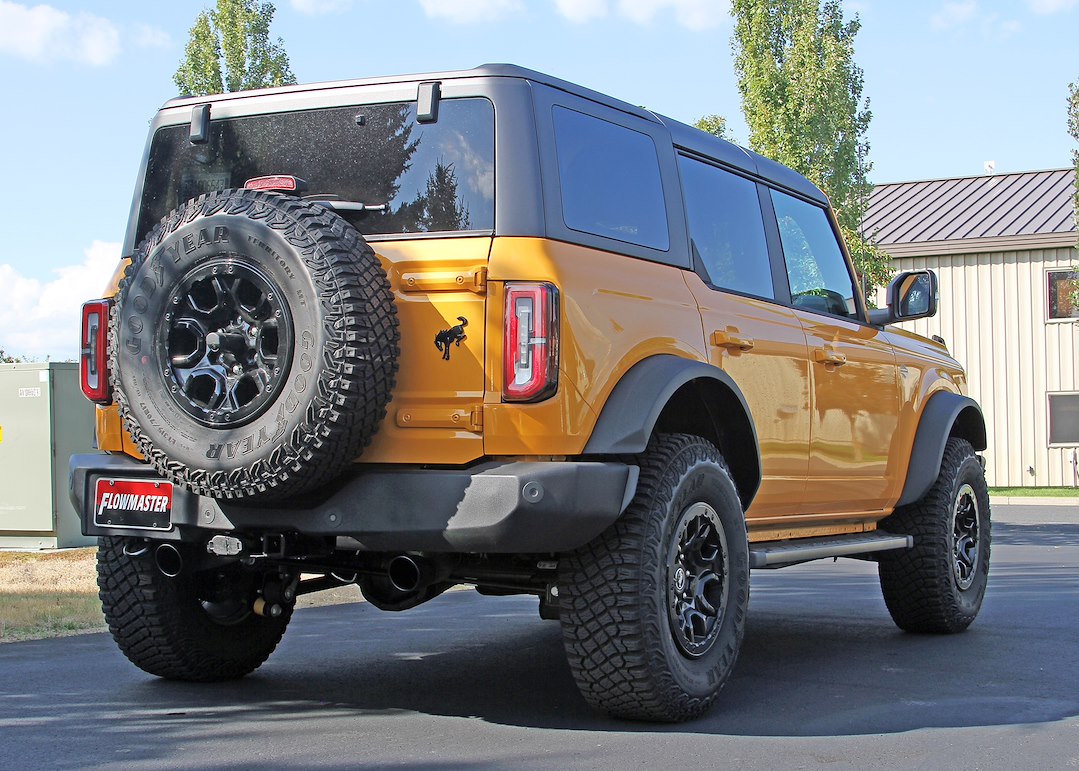Flowmaster 718122 FlowFX Cat-Back Exhaust for Ford Bronco